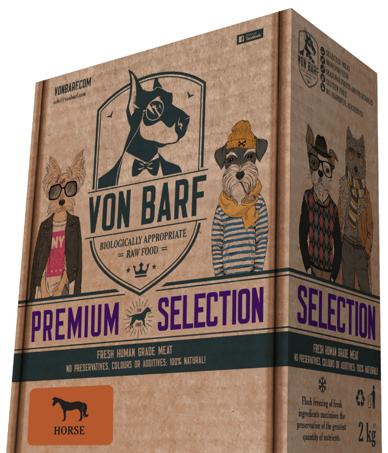 Horse recipe 8x 250gr